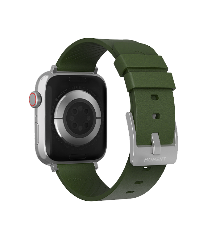 Everyday Leather Strap – Olive - Imagen 3