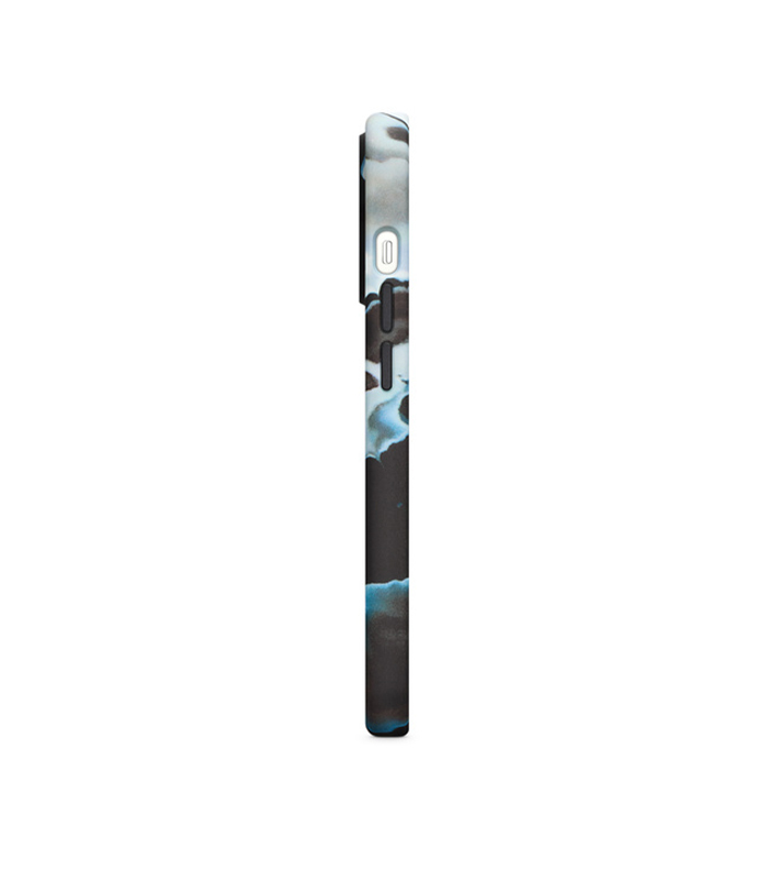 iPhone 12 Pro Max Silicone – Black/White - Imagen 2