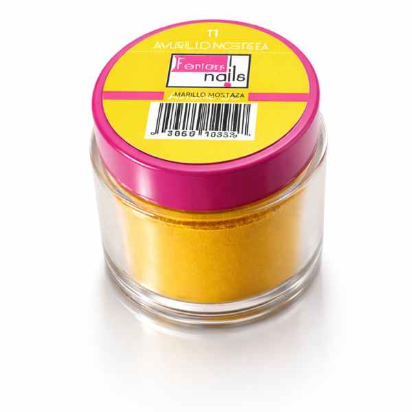 ACRILICO 3D 11 AMARILLO MOSTAZA FANTASY