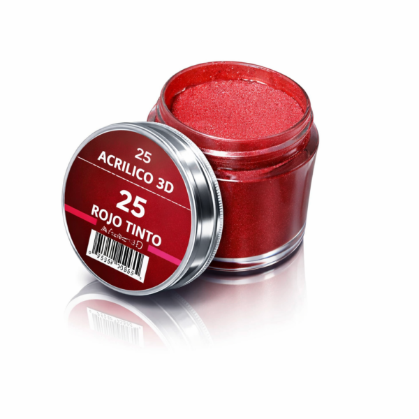 ACRICOLOR 3D #25 ROJO TINTO FANTASY
