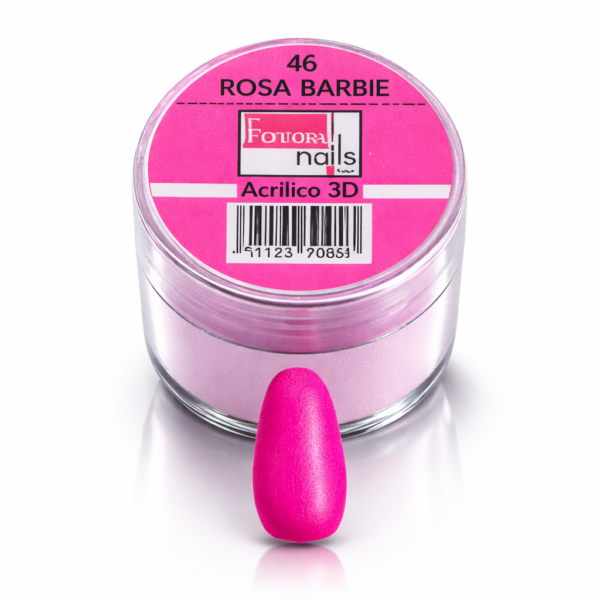 ACRILICO 3D 46 ROSA BARBIE