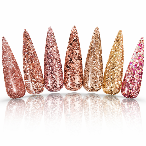 COLECCION ROSE GOLD 6PZ FANTASY