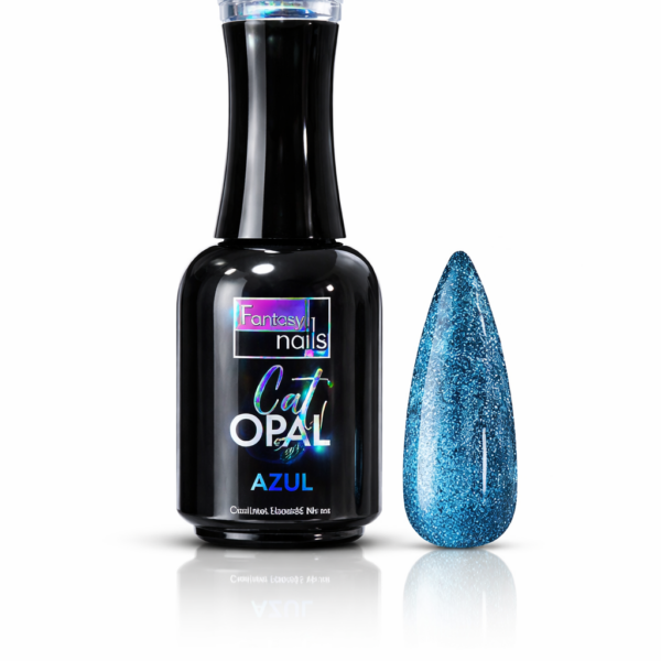 GEL CAT OPAL EYE AZUL