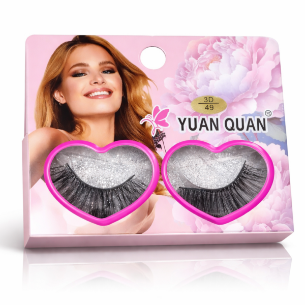 PAQ. PESTAÑA YUAN QUAN 12 PZ