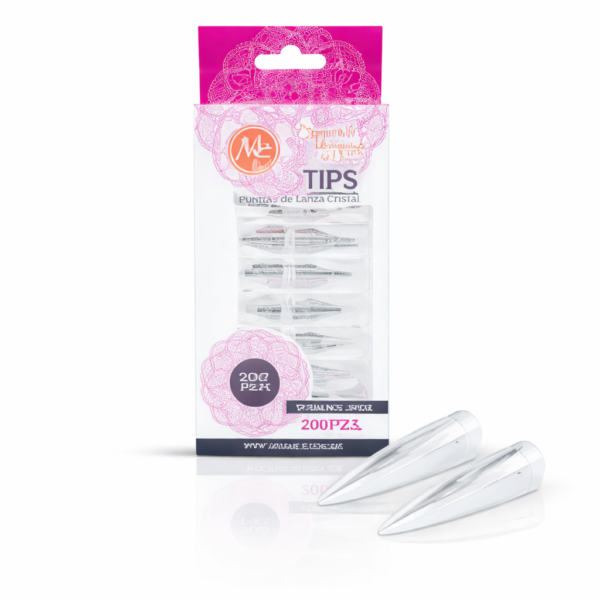 TIPS 200PZ PUNTA DE LANZA CRISTAL