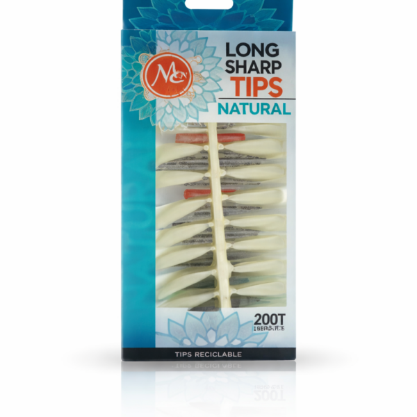 TIPS LONG SHARP CRISTAL/NATURAL MC C/200 PZ MC
