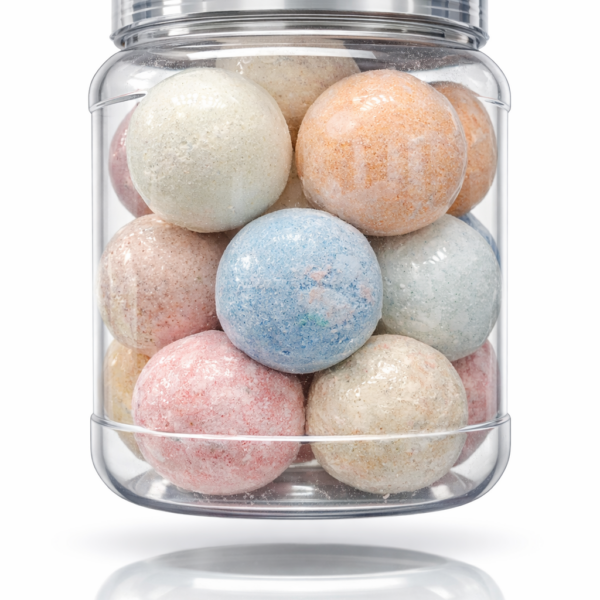 TARRO DE BOMBAS EFERVESCENTES 18PZ. MC NAILS