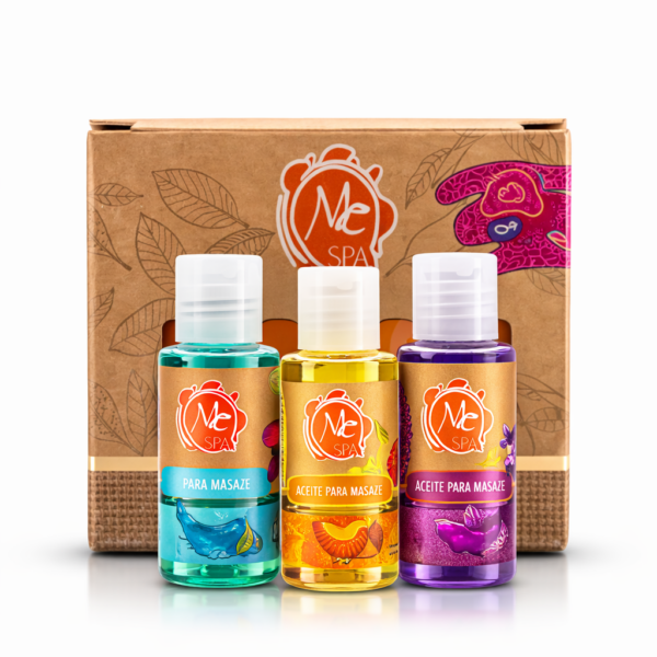 KIT DE ACEITES PARA MASAJES 3PZ