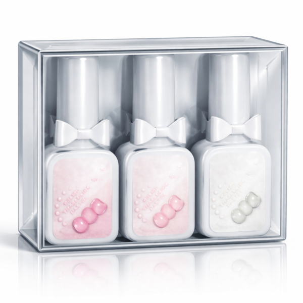 GAMA DE GEL TRANSLUCIDA 6PZ.