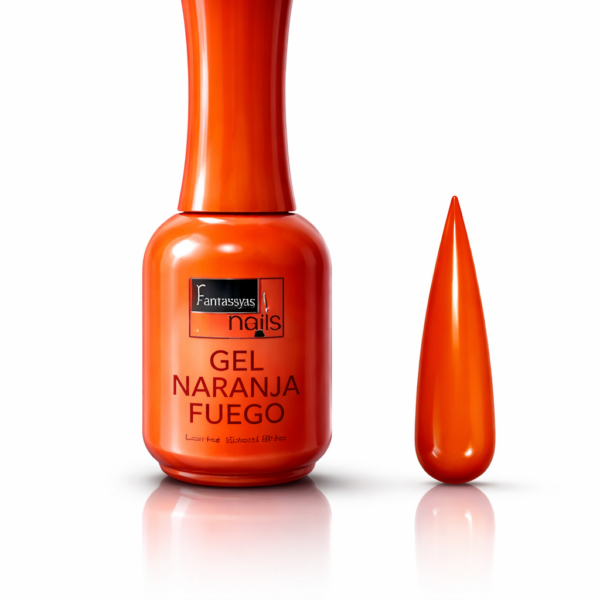 GEL POLISH NARANJA FUEGO