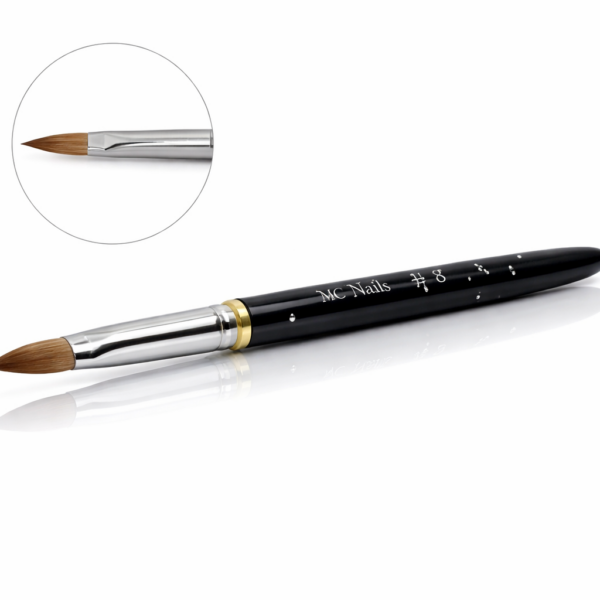 PINCEL #8 MC BLACK ROCK