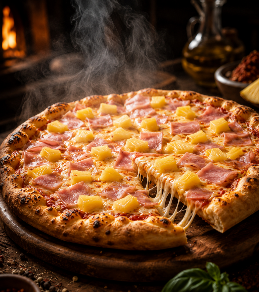Pizza de Hawaiana